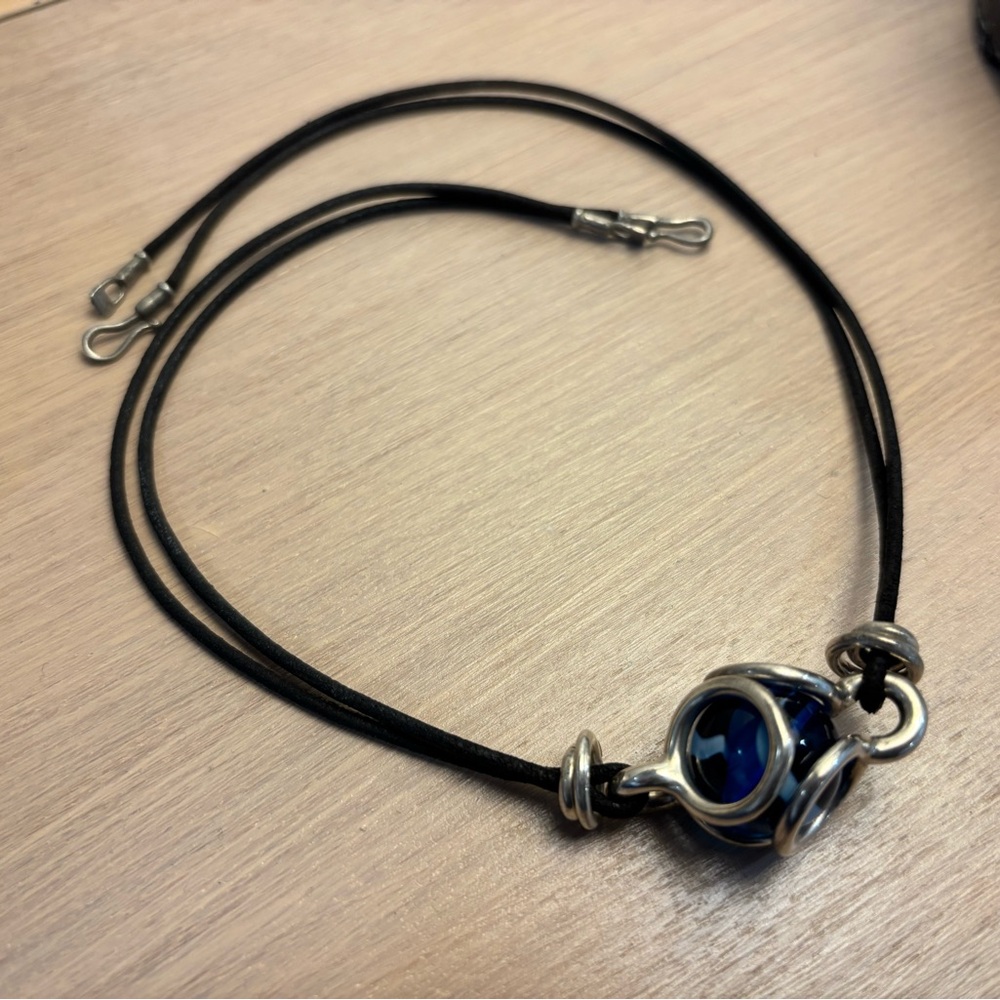 Got All Your Marbles Silver choker necklace - Picture 2 of 5